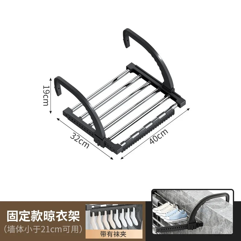 Telescopic Balcony Drying Rack