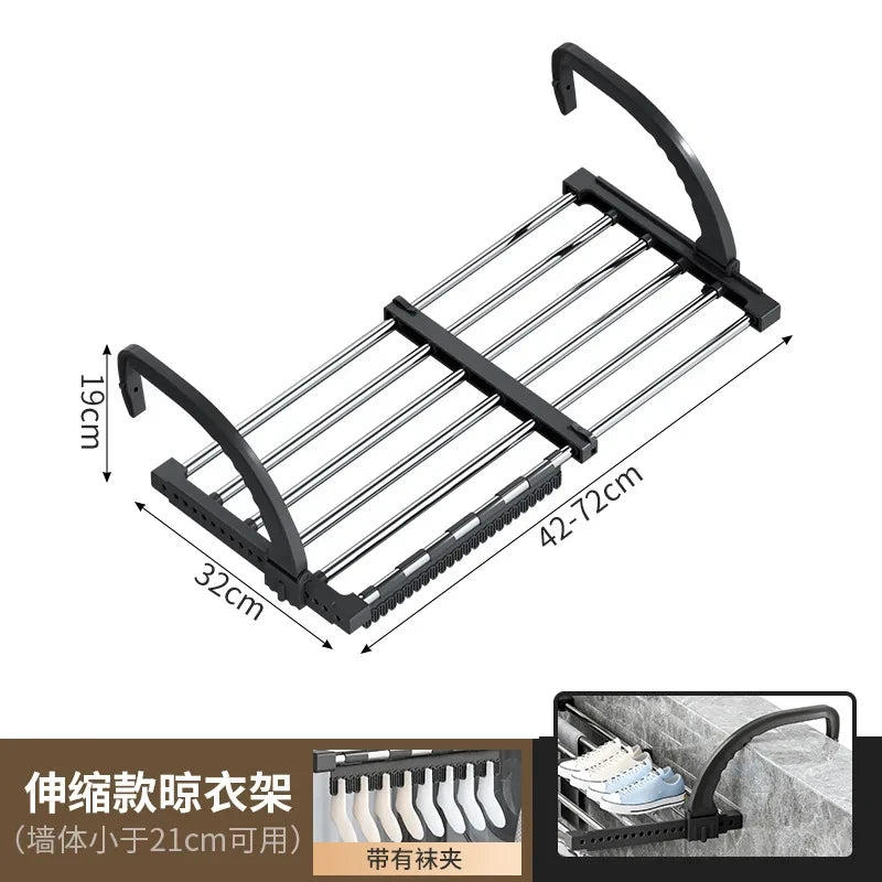 Telescopic Balcony Drying Rack