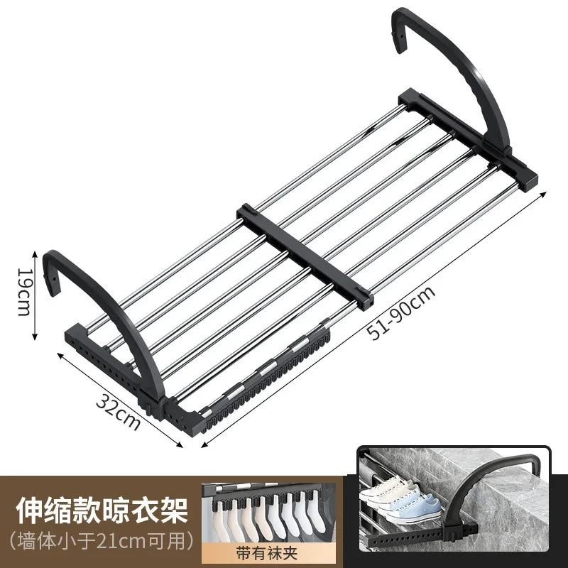 Telescopic Balcony Drying Rack