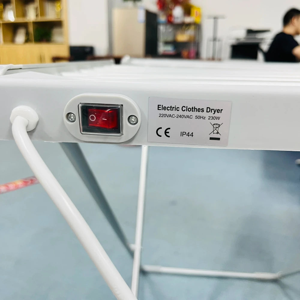 Foldable Heated Electric Clothes Drying Rack
