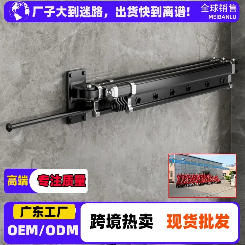 Foldable Wall Mounted Clothes Drying Rack