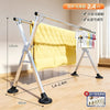 Adjustable Folding Laundry Drying Rack