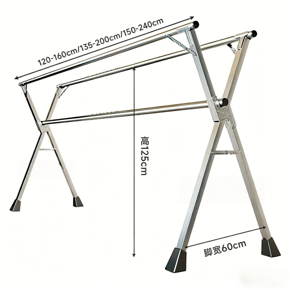 Adjustable Folding Laundry Drying Rack