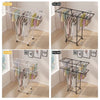 Rolling Clothing Drying Rack