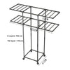Rolling Clothing Drying Rack