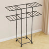 Rolling Clothing Drying Rack