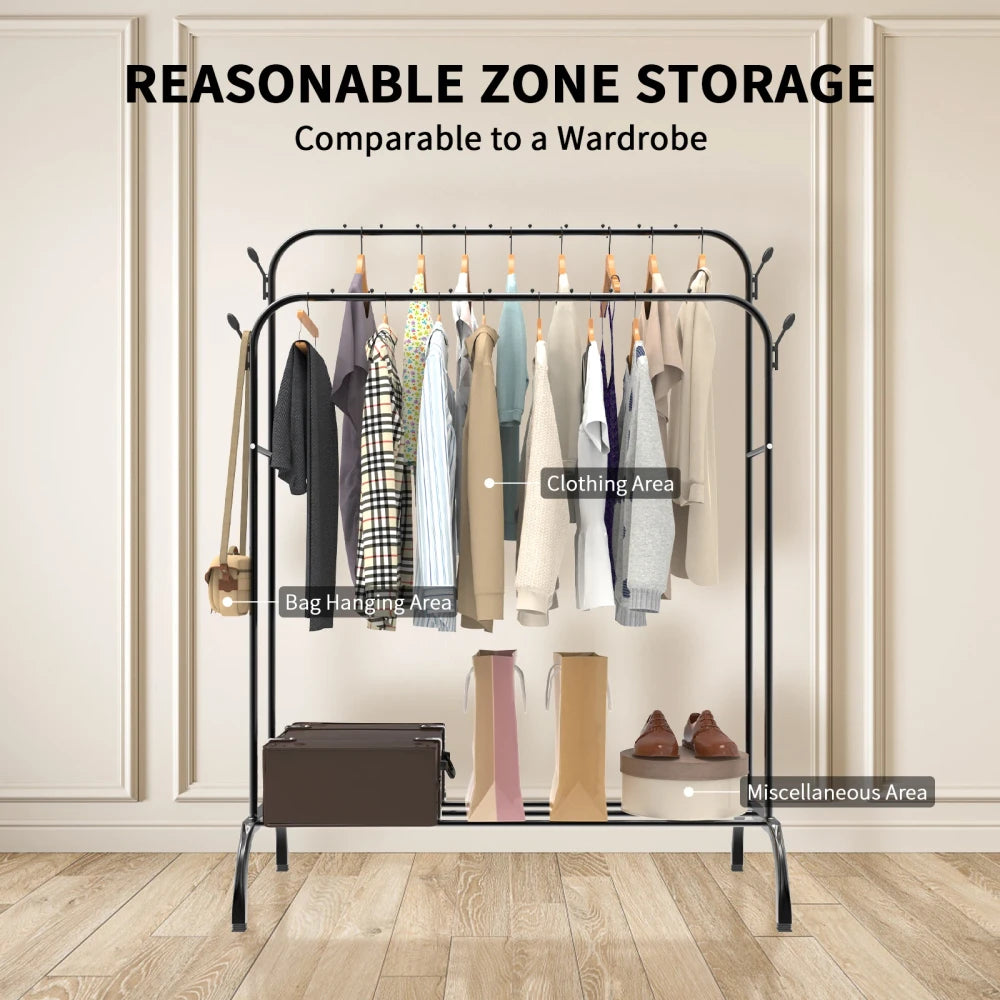 Metal Heavy Duty Clothes Rack