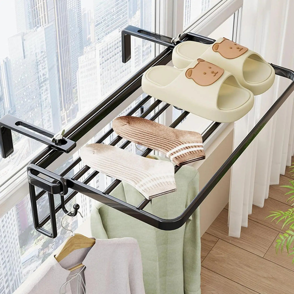 Clothes Drying Rack Heavy Duty Retractable Radiator Clothes Airer for Laundry Room Garage Indoor or Outdoor Mudroom Bedroom